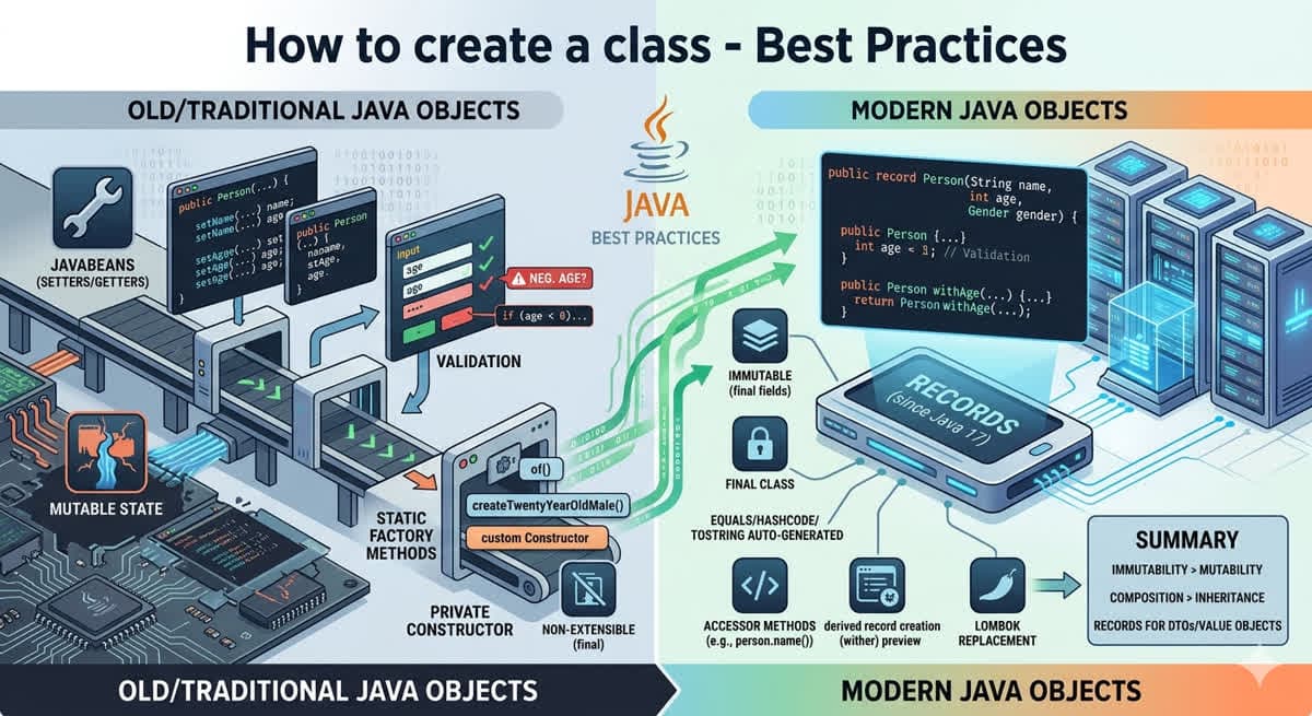 How to create a class - Best Practices