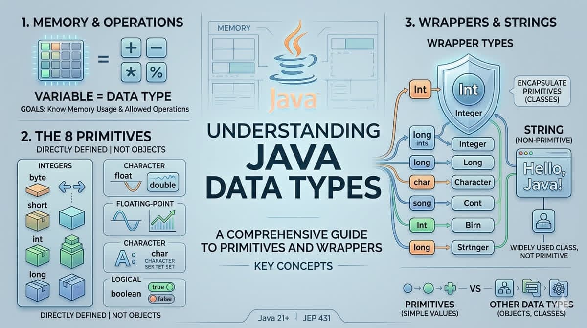Java Data Types at a glance